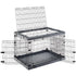 Cusca pliabila pentru caini Ferplast Superior Black 120 118 x 77 x h 82,5 cm